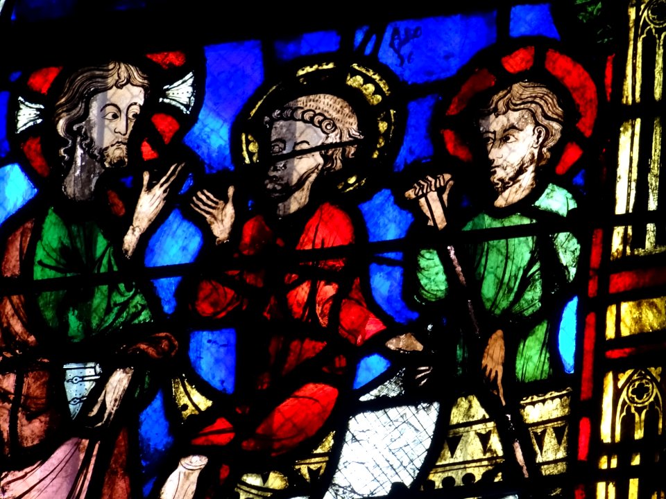 Vitrail, cathédrale Saint-Pierre, Beauvais, Oise 