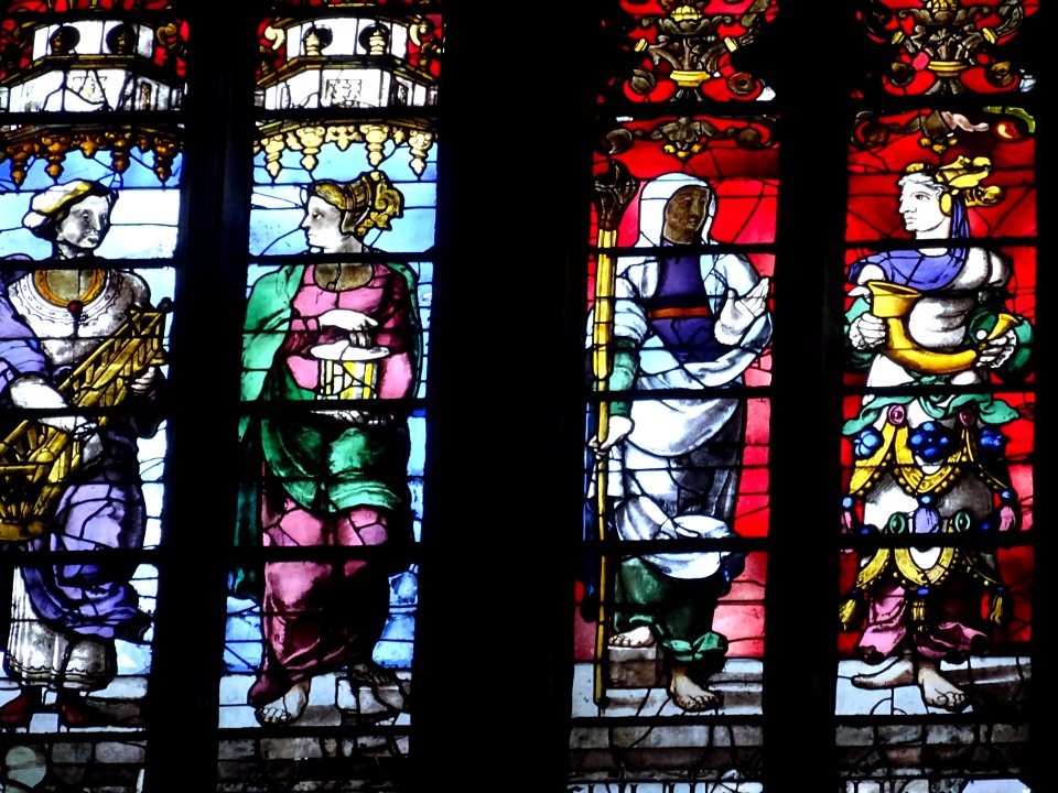 Vitraux, cathédrale Saint-Pierre, Beauvais, Oise 