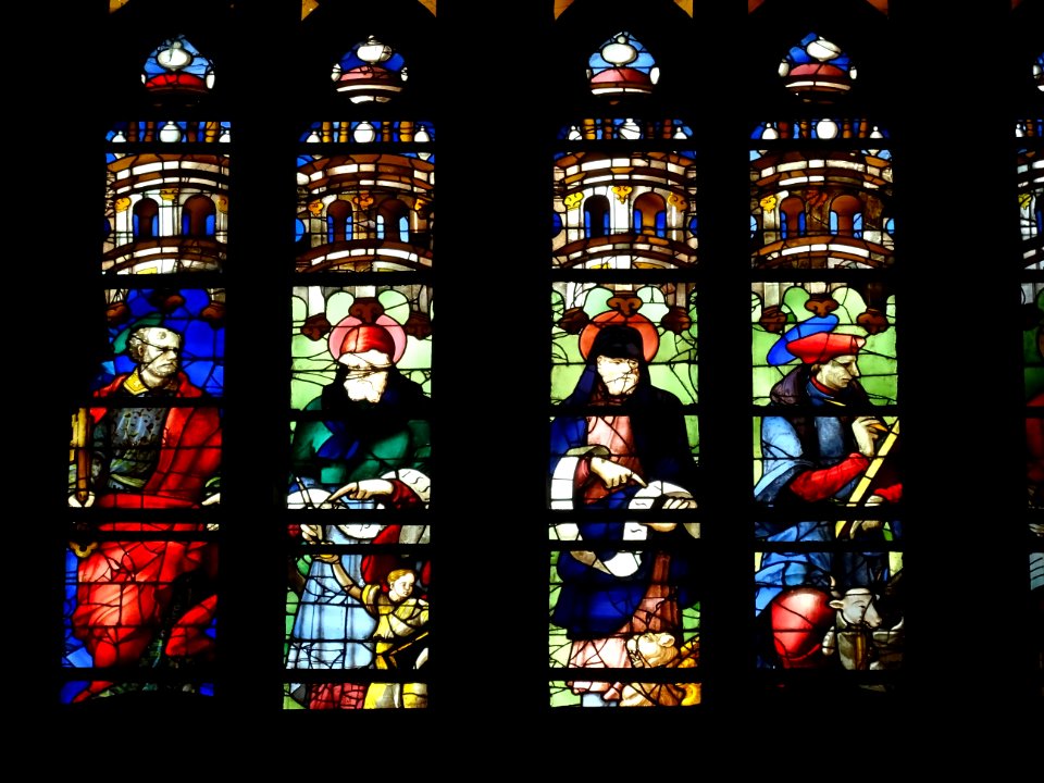Vitraux, cathédrale Saint-Pierre, Beauvais, Oise 