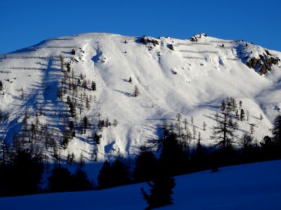 Les Monts de la Lune, les pentes versant italien sont enco… photo