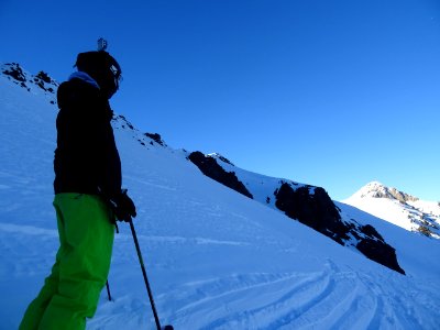 Une deuxième descente du versant italien du Colleto verde 