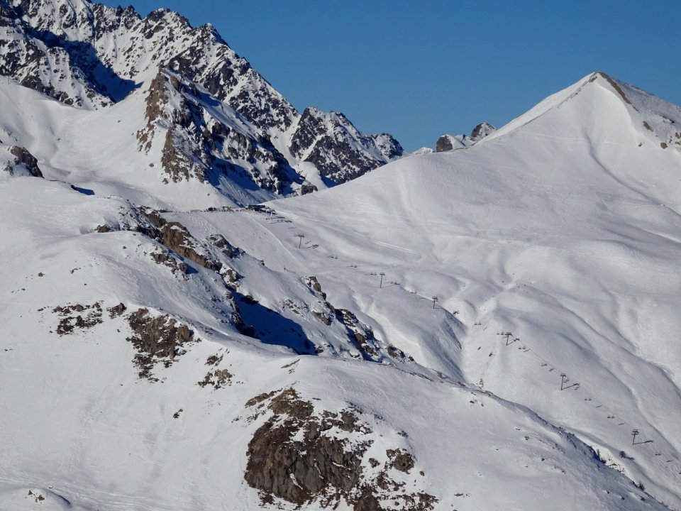 Vue vers la Cucumelle et le Rocher de l'Yret 