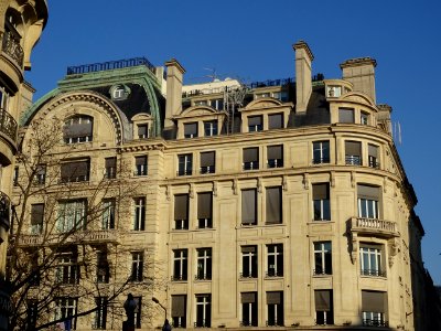 Immeuble à l'angle Boulevard Haussman et Boulevard des Ita… 
