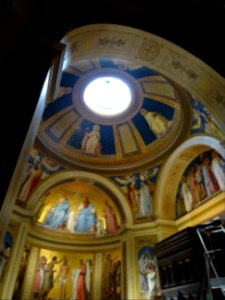 Coupole et fresques, église Notre-Dame-de-Lorette, 18 rue … 