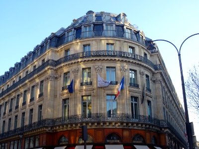 Le Grand Hôtel (ou InterContinental Paris Le Grand), à l'a… 