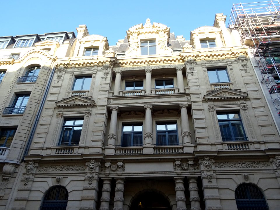 Immeuble, au 16 rue de Londres, 9ème arr., Paris 