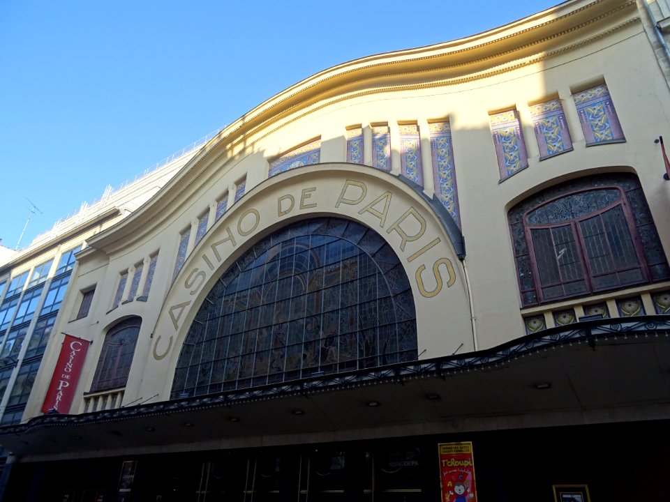 Casino de Paris, salle de spectacles, 16 rue de Clichy, 9è… 