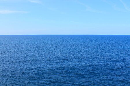 Still blue surface