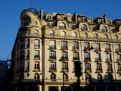 Immeuble à l'angle Boulevard Haussman et Boulevard des Ita… 