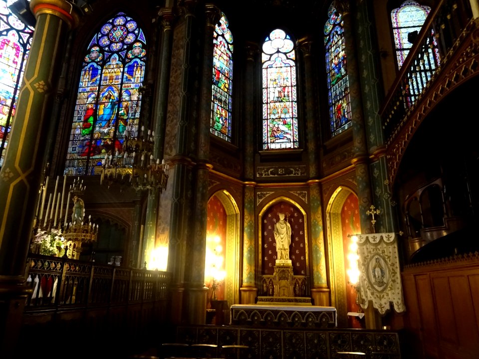 Nef de l'église Saint-Eugène-Sainte-Cécile, rue Sainte Céc… 