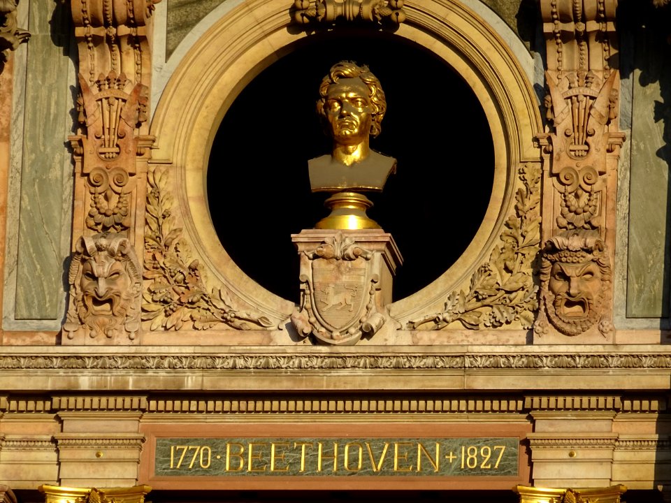 Buste de Beethoven, 1770-1827, Opéra ou Palais Garnier, pl… 