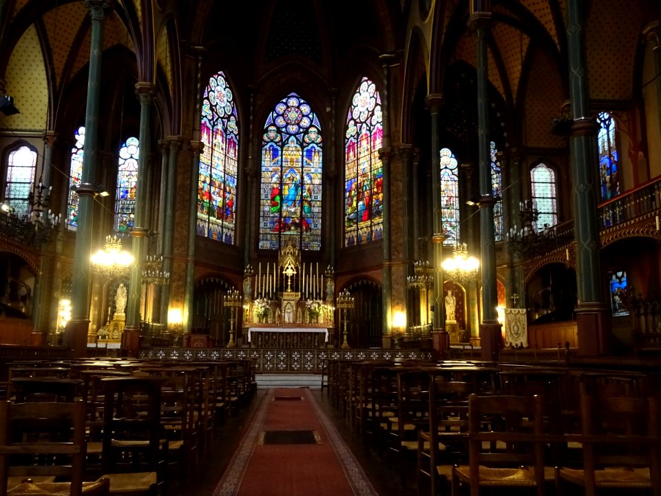 Nef de l'église Saint-Eugène-Sainte-Cécile, rue Sainte Céc… 