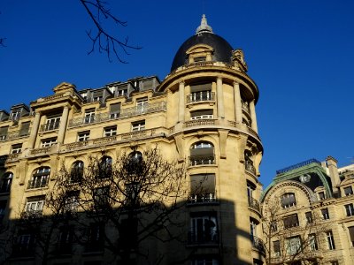 Immeuble à l'angle Boulevard Haussman et Boulevard des Ita… 