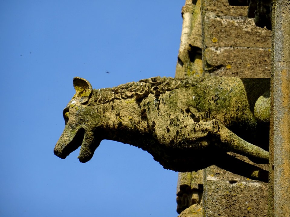 Détail ... Basilique Notre-Dame d'Avioth, Avioth, Meuse 
