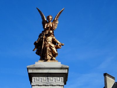 Monument aux morts de 1870, place d'Alsace-Lorraine, Sedan… 