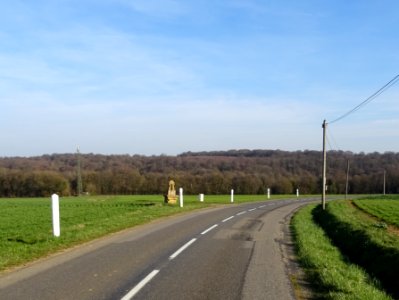 Calvaire à la sortie de Fillières, Meurthe-et-Moselle 