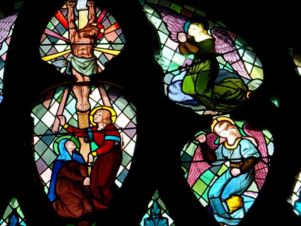 Vitraux, basilique Notre-Dame d'Avioth, Avioth, Meuse 