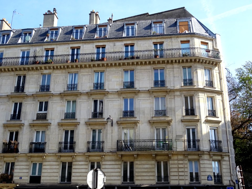 Immeuble, au 57 rue Monge, 5e arr., Paris 