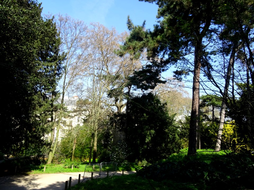 Dans le jardin des Plantes autour du Museum National d'His… 