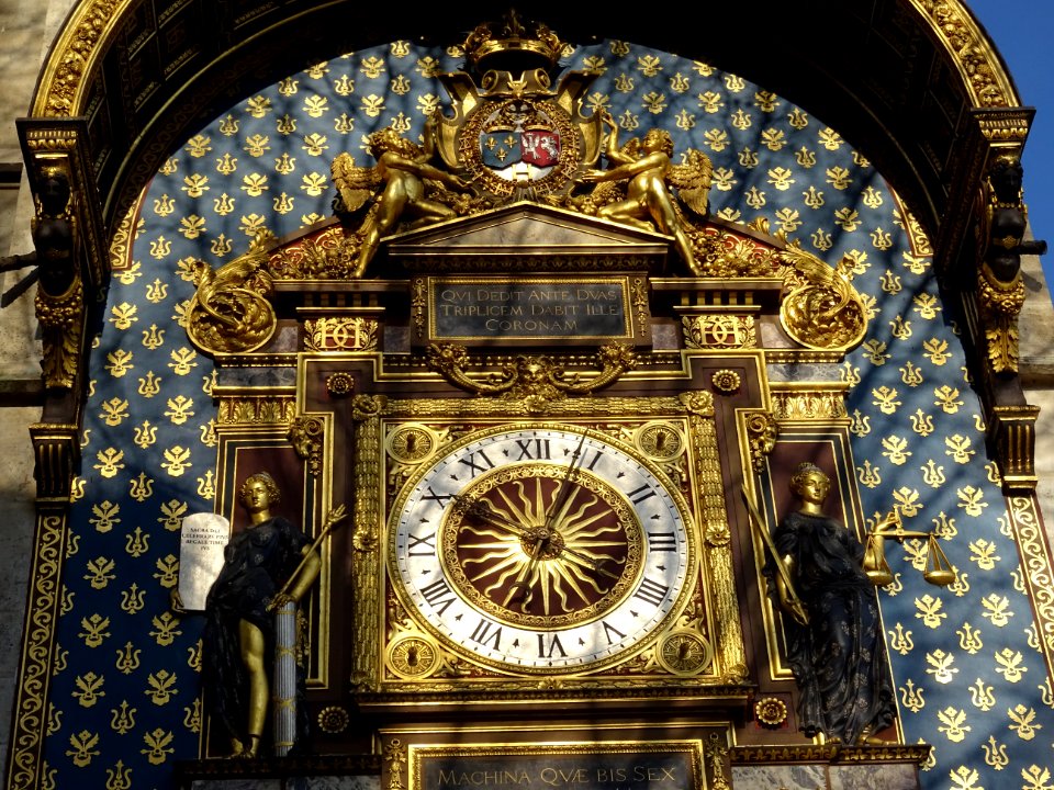 L'Horloge du palais de la Cité, 1er arr., Paris 