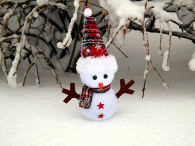 Winter white snow