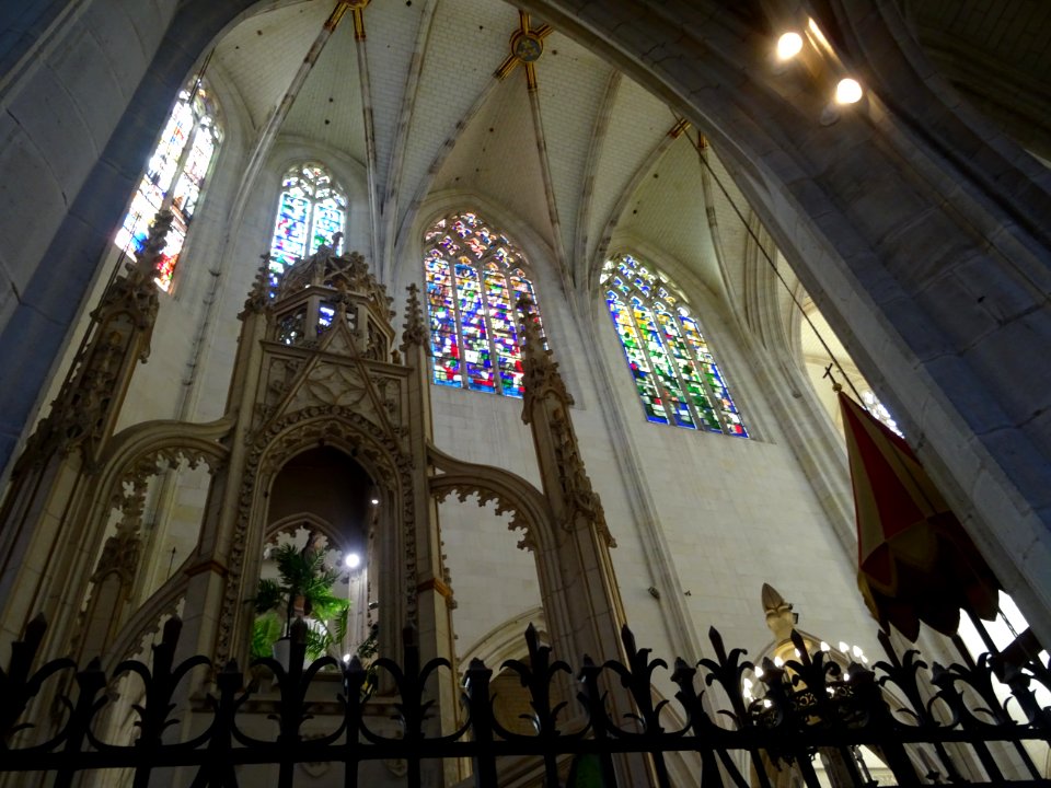 Choeur, basilique Notre-Dame de Cléry-Saint-André, Loiret 