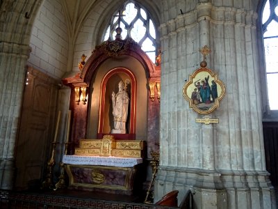 Autel latéral, cathédrale Saint-Louis, Blois, Loir-et-Cher… 