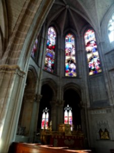 Choeur et autel, cathédrale Saint-Louis, Blois, Loir-et-Ch… 
