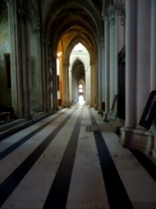 Intérieur, cathédrale Saint-Gatien, Tours, Indre-et-Loire 