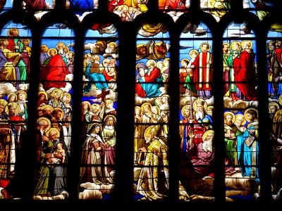 Vitrail, église Saint-André à Château-Renault, Indre-et-Lo… 