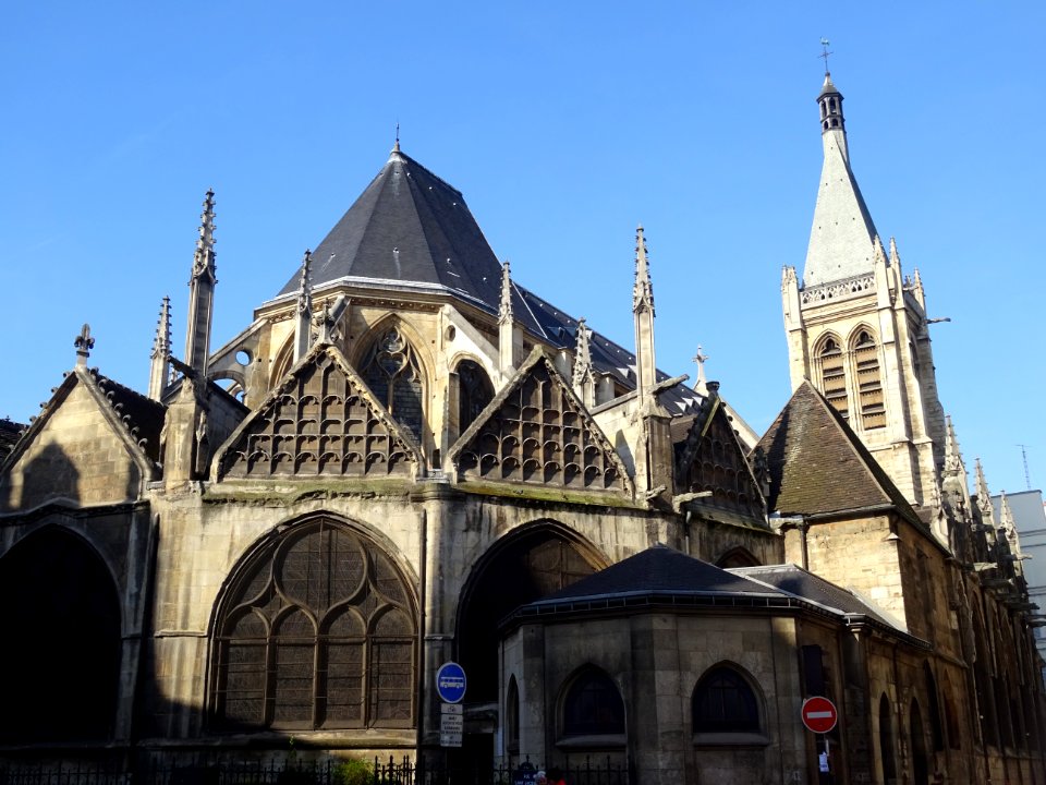 Eglise Saint-Séverin, rue des Prêtres-Saint-Séverin, 5e ar… 