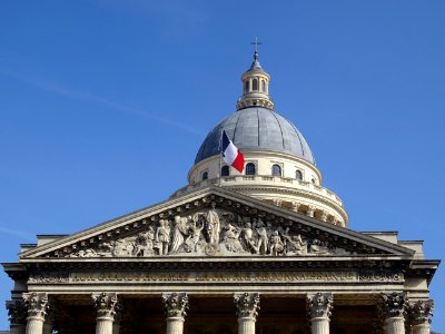 Le Panthéon, monument de style néo-classique, servant de n… 