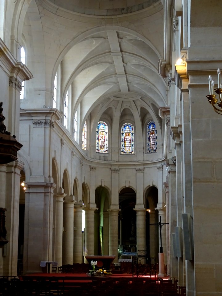 Nef, église Saint-Jacques-du-Haut-Pas, 252 rue Saint-Jacqu… 