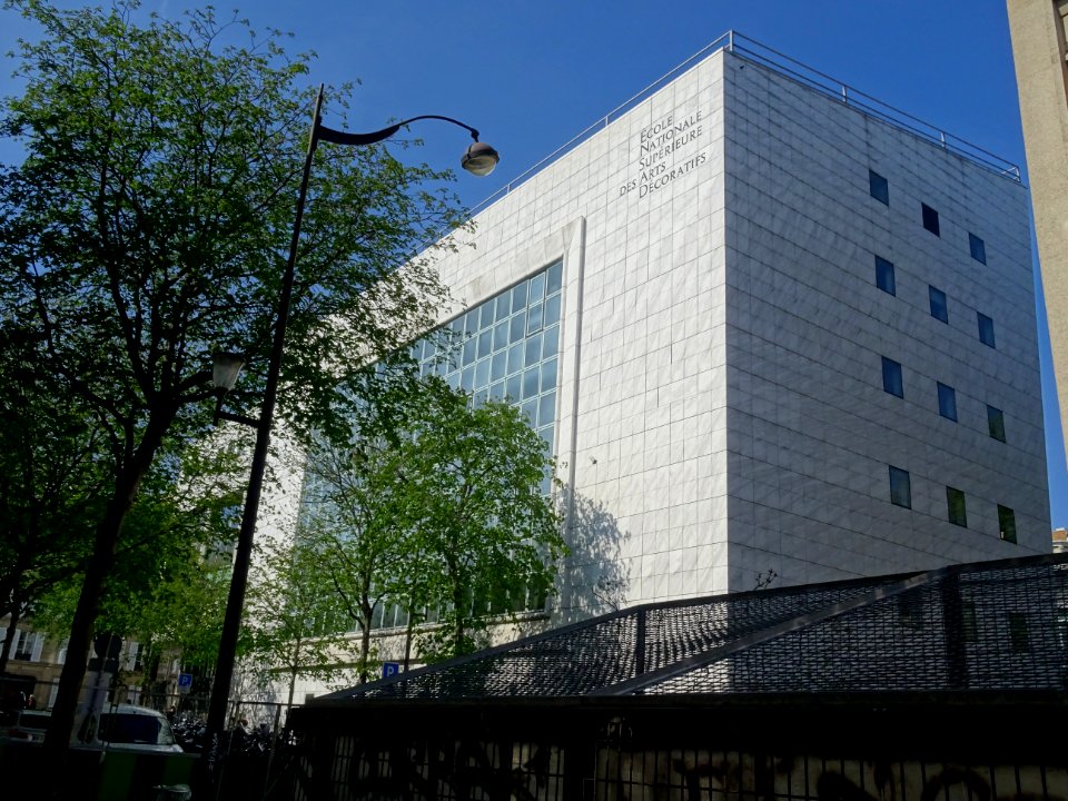 Ecole Nationale Supérieure des Arts Décoratifs, appelés le… 