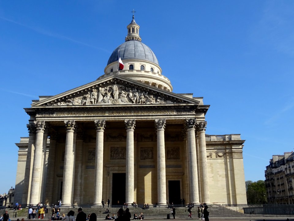 Le Panthéon, monument de style néo-classique, servant de n… 