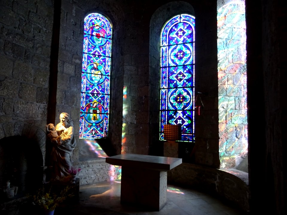 Chapelle latérale, abbatiale Notre-Dame, Beaugency, Loiret… 