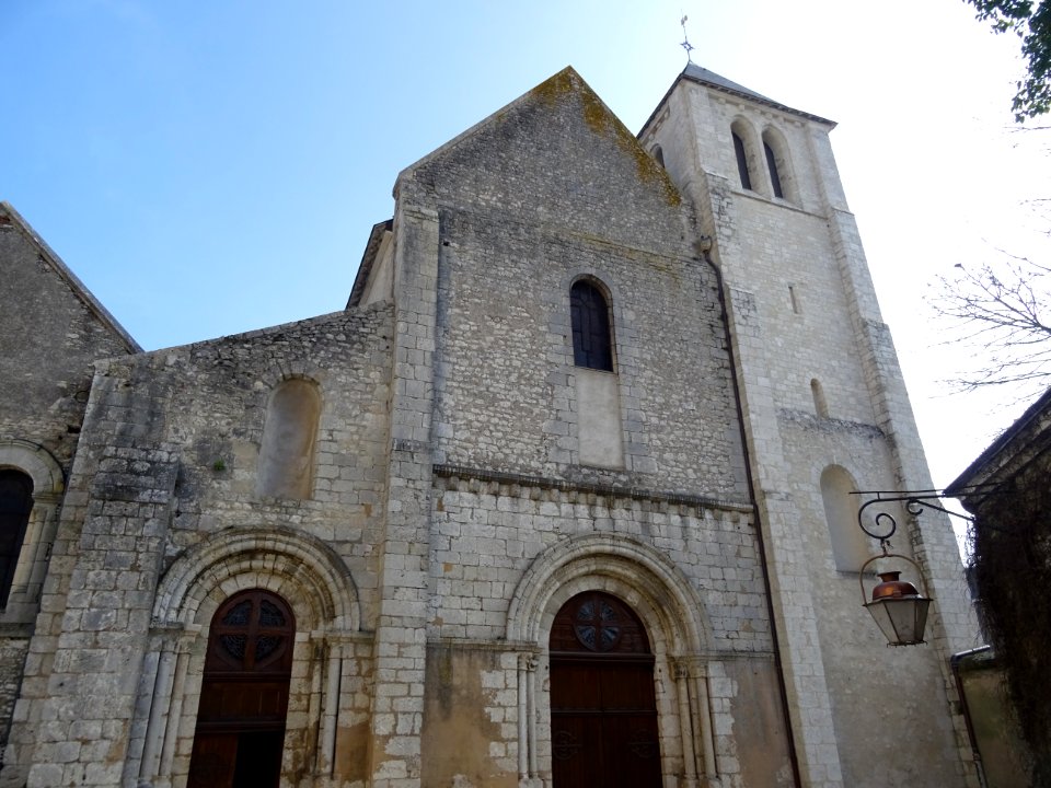 L'abbatiale Notre-Dame, Beaugency, Loiret 