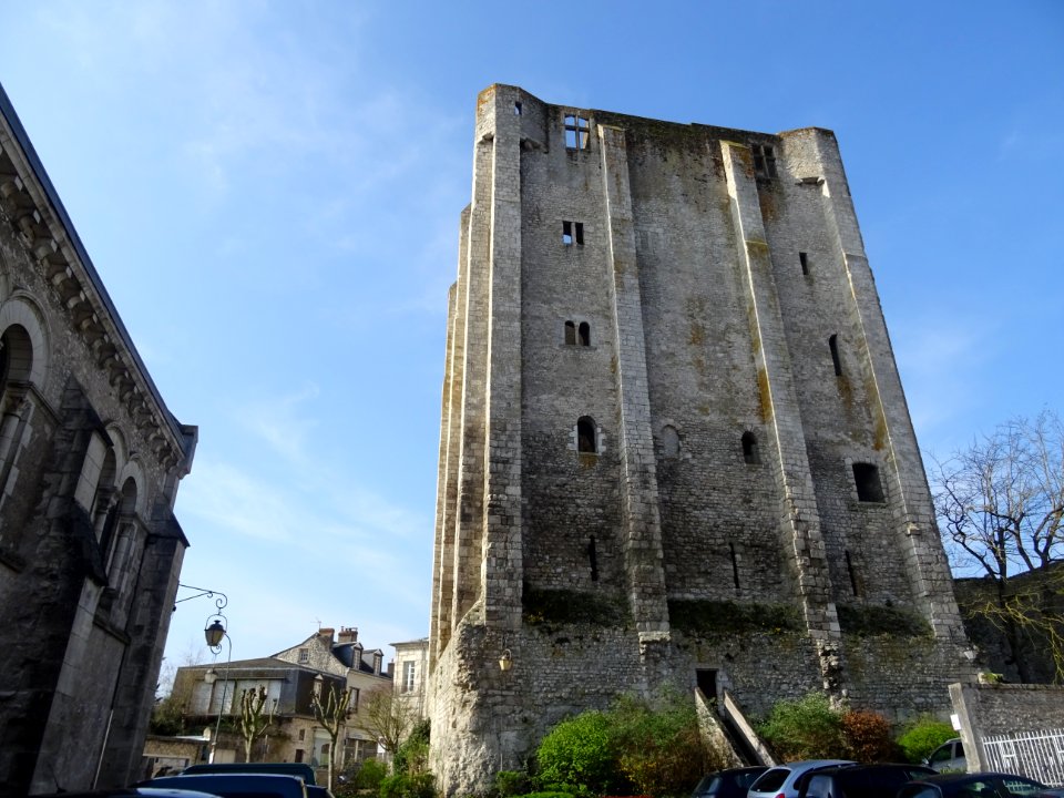 Le donjon ou Tour de César, Beaugency, Loiret 