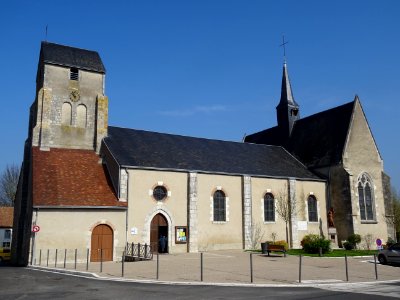 Eglise Saint-Laurent-Saint-Germain, à Saint-Laurent-Nouan,… 