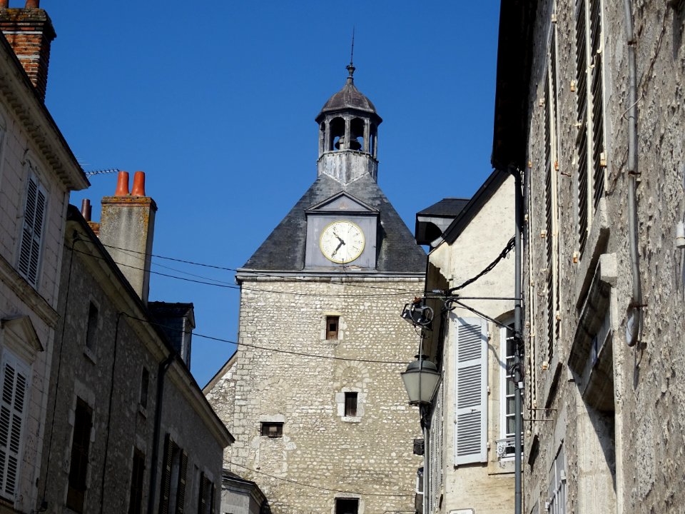 Tour de l'horloge, Beaugency, Loiret 