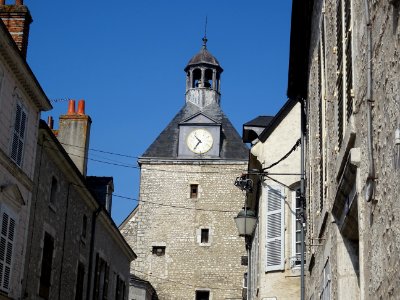 Tour de l'horloge, Beaugency, Loiret 