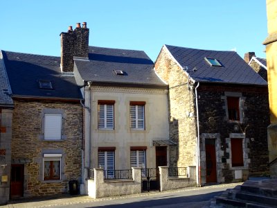 Façades et toitures, Fumay, Ardennes 