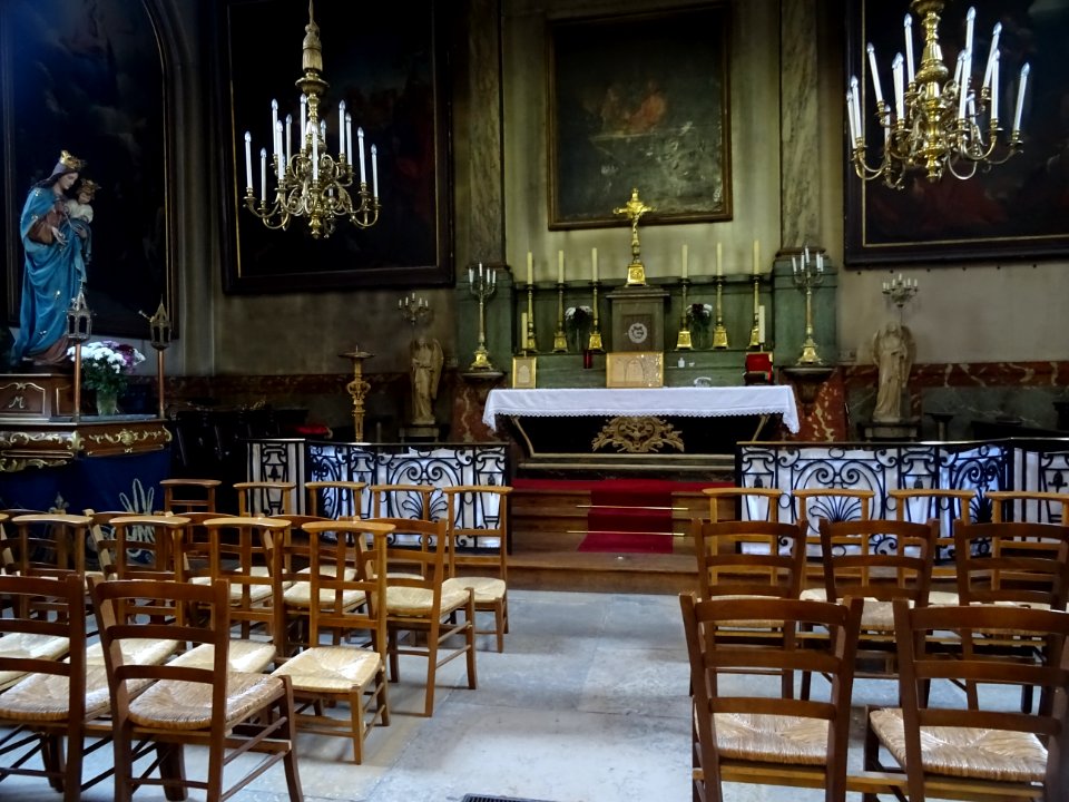 Autel, église Saint-Nicolas-du-Chardonnet, 23 rue des Bern… 