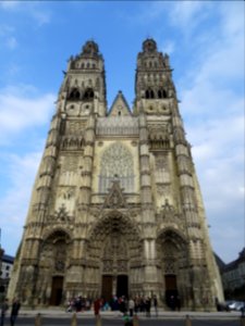 Cathédrale Saint-Gatien, Tours, Indre-et-Loire 