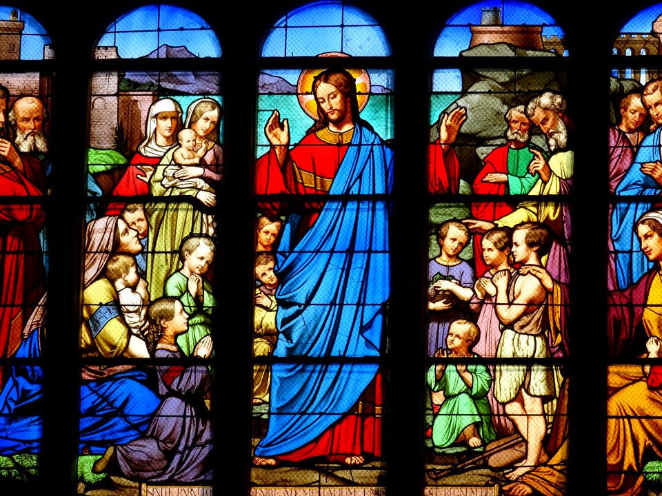 Vitrail, église Saint-André à Château-Renault, Indre-et-Lo… 