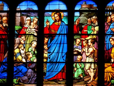 Vitrail, église Saint-André à Château-Renault, Indre-et-Lo… 