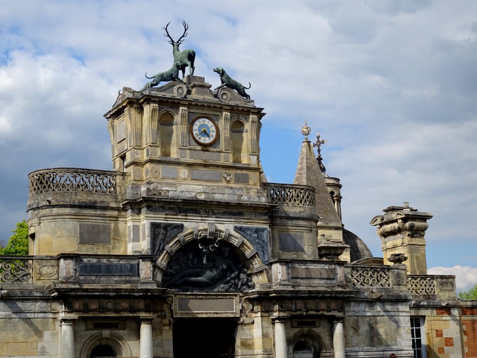 Portique d'entré du Château d'Anet de style Renaissance, A… 