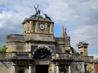 Portique d'entré du Château d'Anet de style Renaissance, A… 