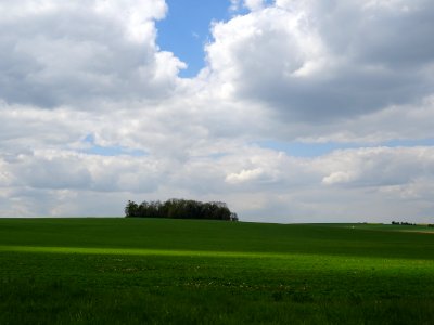 Première grande étendue après St-Nom-la-Bretèche, Yvelines… 