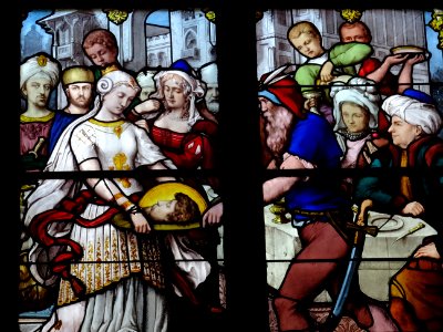 Vitraux, église Saint-Séverin, rue des Prêtres-Saint-Séver… 